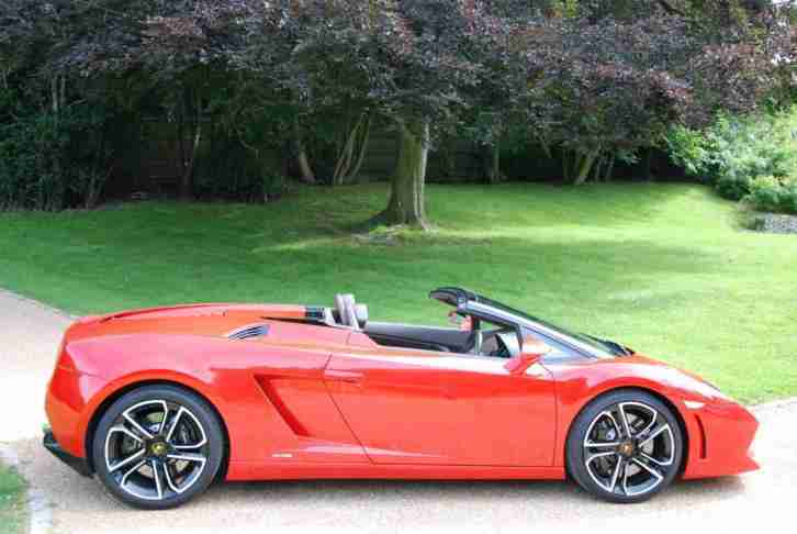 2010 Lamborghini GALLARDO LP 560-4 SPYDER LOW MILEAGE Automatic Convertible