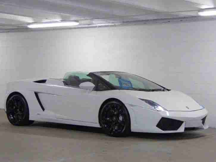 2010 Lamborghini Gallardo 5.2 V10 LP560-4 Spyder E-Gear 2dr