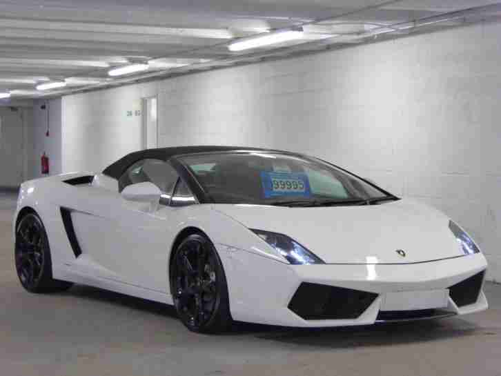 2010 Lamborghini Gallardo 5.2 V10 LP560-4 Spyder E-Gear 2dr