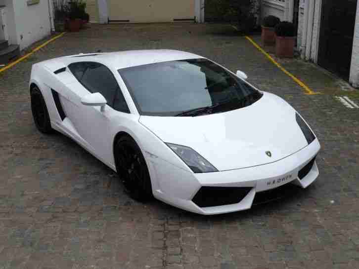 2010 Lamborghini Gallardo V10 COUPE Petrol White Semi Automatic