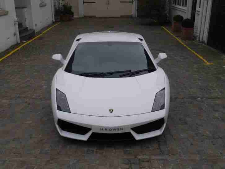 2010 Lamborghini Gallardo V10 COUPE Petrol White Semi Automatic