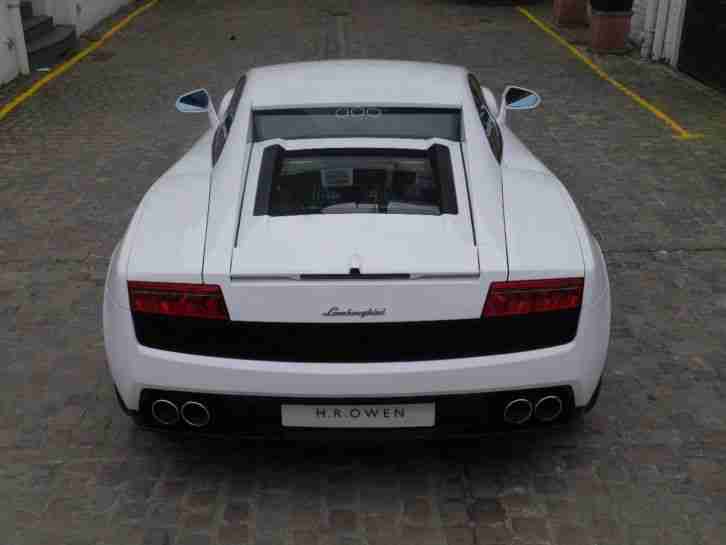 2010 Lamborghini Gallardo V10 COUPE Petrol White Semi Automatic
