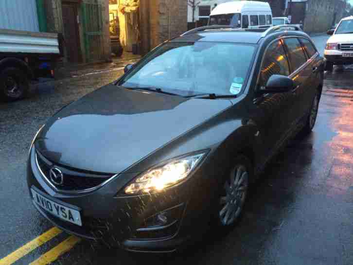 2010 MAZDA 6 TS2 D BLACK ESTATE 1 CO OWNER FROM NEW F S H MOT JUNE 2015