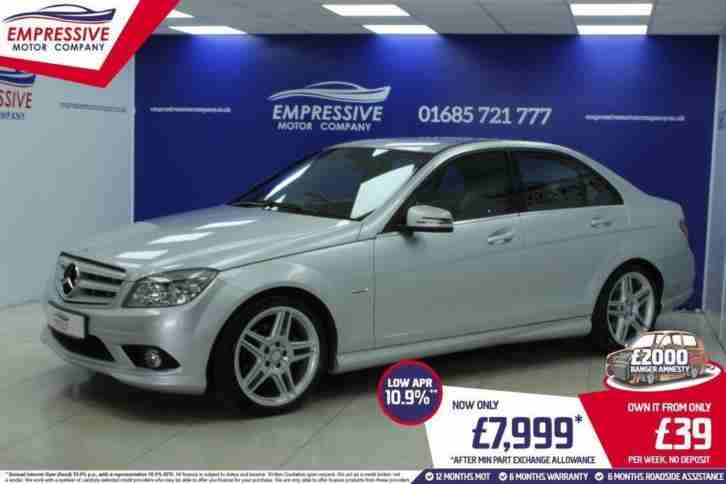 2010 MERCEDES-BENZ C CLASS 2.1 C250 CDI BLUEEFFICIENCY SPORT 4D AUTO 204 BHP DIE