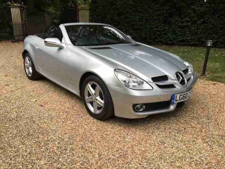 2010 MERCEDES SLK 200 KOMPRESSOR AUTO SILVER