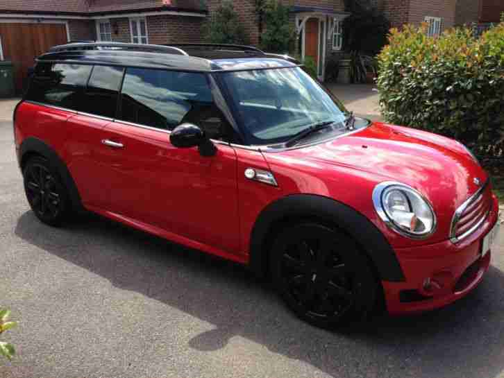 2010 MINI CLUBMAN 1.6 COOPER D FULL LOUNGE LEATHER INTERIOR HIGH SPEC