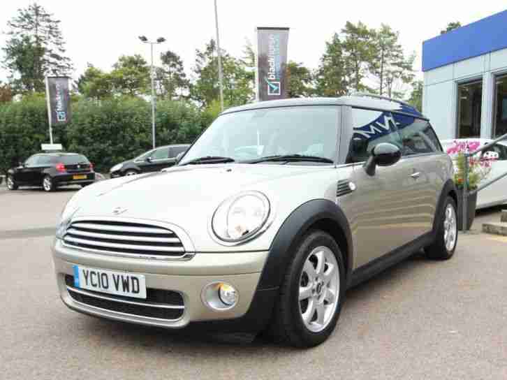 2010 MINI CLUBMAN 1.6 Cooper D 5dr REAR PARKING SENSOR, BLUETOOTH Manual Estate