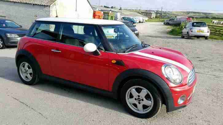 2010 MINI COOPER D 1.6 DIESEL 3 DOOR HATCHBACK RED