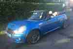 2010 COOPER S CABRIOLET AUTO BLUE