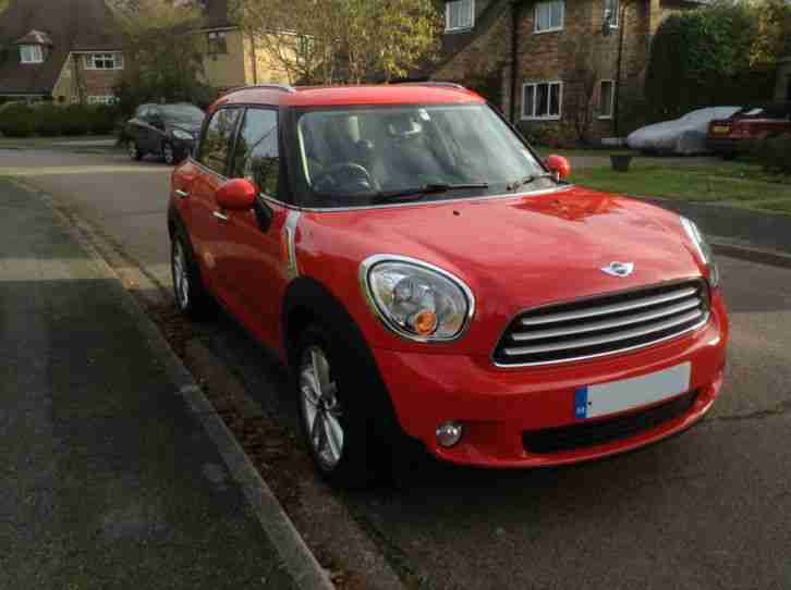 2010 COUNTRYMAN COOPER D 1.6 ALL4 RED