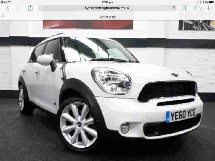 Mini 2010 Countryman Cooper S All4 White Car For Sale