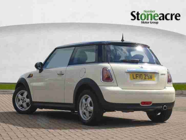 2010 MINI Hatch Cooper 1.6 Cooper Hatchback 3dr Petrol Manual (127 g/km,