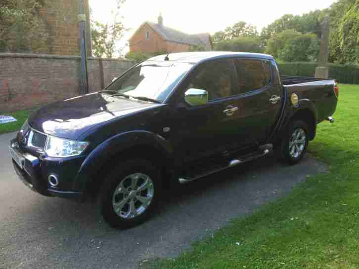 2010 MITSUBISHI L200BARB LB DCB DI-D4X4 A BLUE **THE FINAL PRICE IS PLUS VAT**