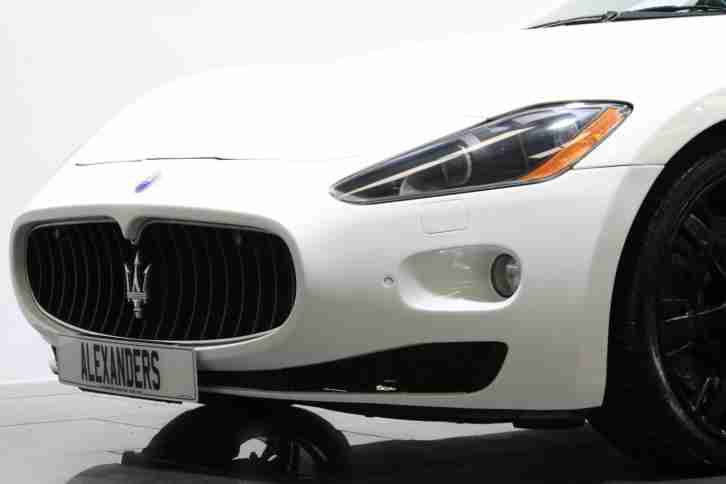 2010 Maserati GranTurismo S 4.7 V8 MC Shift Petrol white Automatic