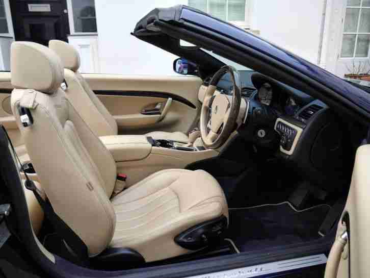 2010 Maserati Grancabrio Auto 10/60 Petrol Blue Automatic