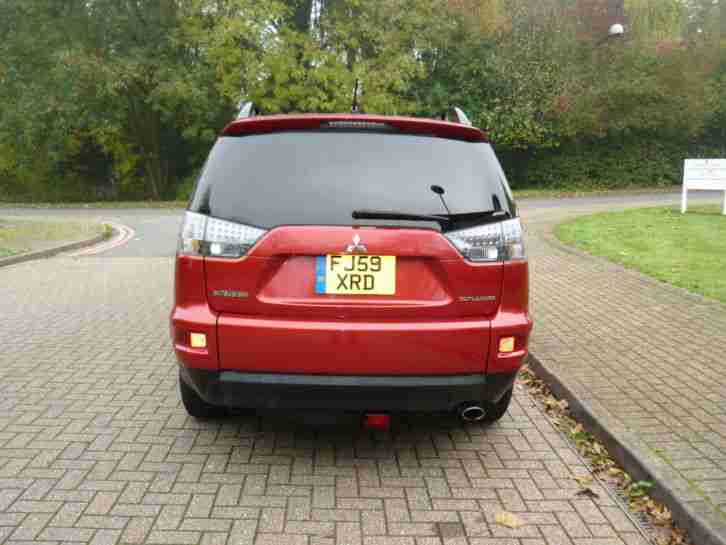 2010 Mitsubishi Outlander 2.4 Auto CVT LPG Left hand drive lhd UK Registered