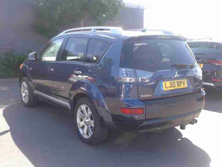 2010 Mitsubishi Outlander DIAMOND 2.2 156PS 4WD 5DR, Panoramic Roof, Full Leathe