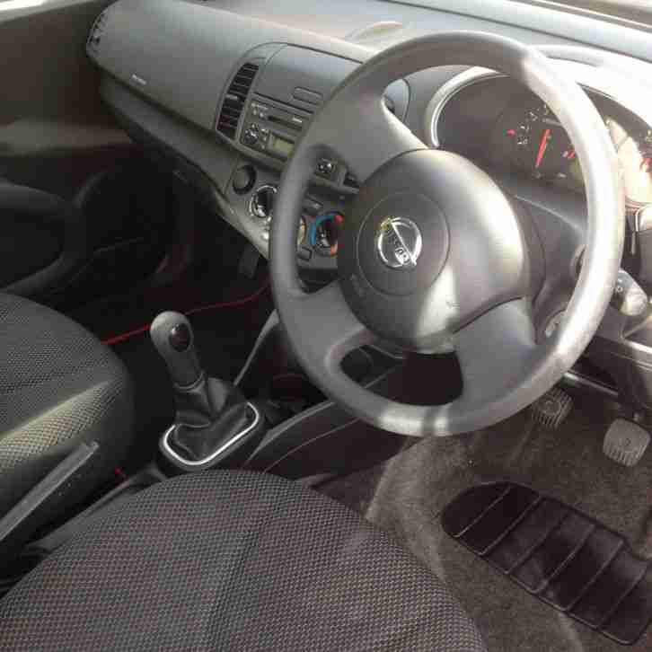 2010 NISSAN MICRA VISIA RED DUAL CONTROL FITTED LEARNER CAR