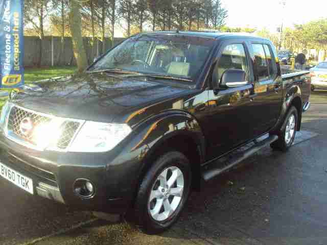 2010 NISSAN NAVARA ACENTA D/C DCI 188 BLACK