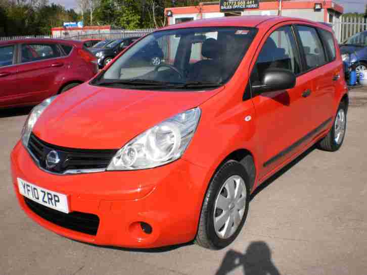 2010 NISSAN NOTE VISIA DCI LOW MILES - HPI CLEAR - CHEAP TAX - FSH - NEW TIRES