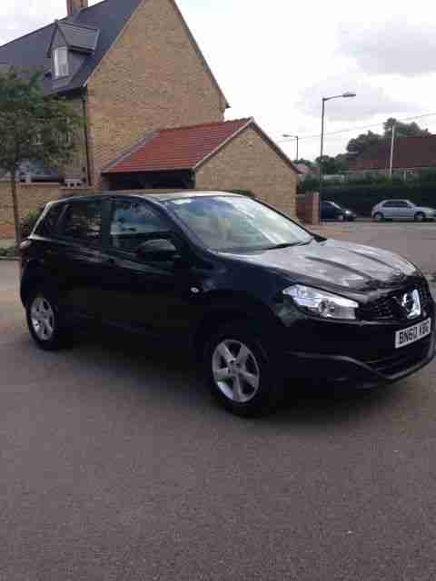 2010 NISSAN QASHQAI 1.6 VISIA BLACK - Excellent Condition