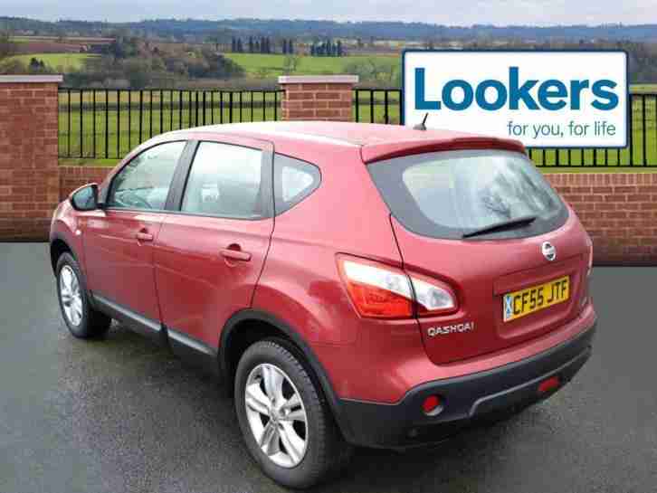 2010 Nissan Qashqai 1.5 dCi Acenta 5dr Diesel red Manual