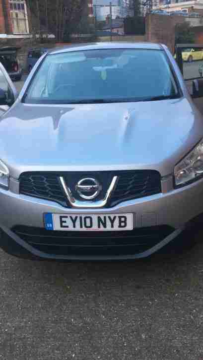 2010 Nissan Qashqai 2.0 Silver 63,200 miles Petrol Automatic