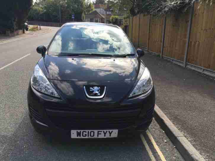 2010 PEUGEOT 207 S HDI BLACK 1.4 DIESEL MANUAL **HPI CLEAR**