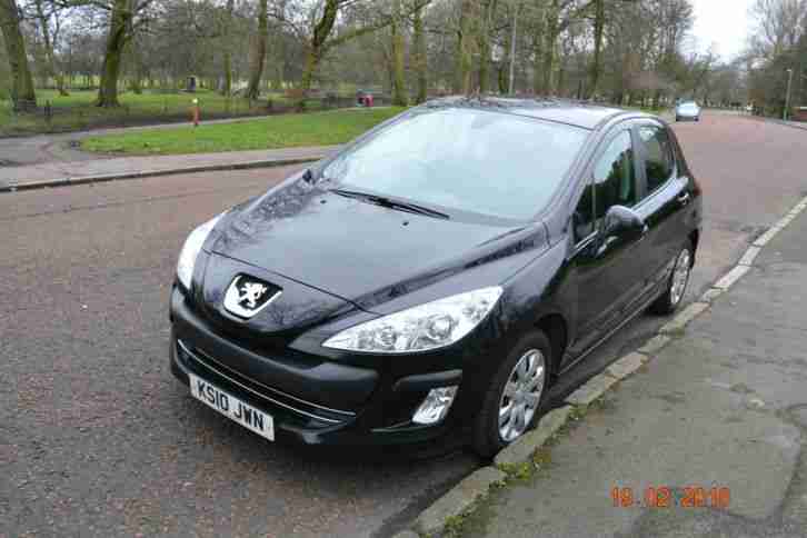2010 PEUGEOT 308 S 1.6 VTI BLACK A/C CHEAP CAR PX SWAP