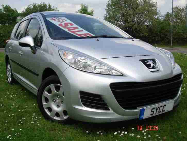 Peugeot 207. Peugeot car from United Kingdom
