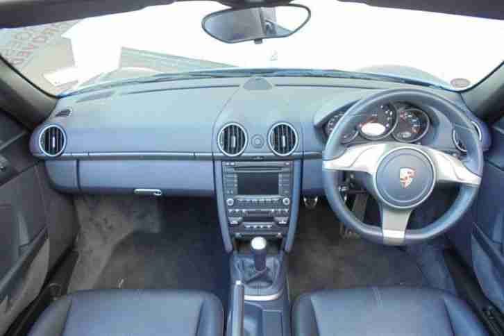 2010 Porsche Boxster 24V Petrol Blue Manual