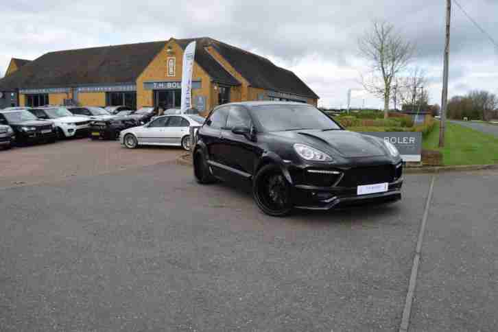 2010 Porsche Cayenne V8 TURBO TIPTRONIC S Petrol black Automatic