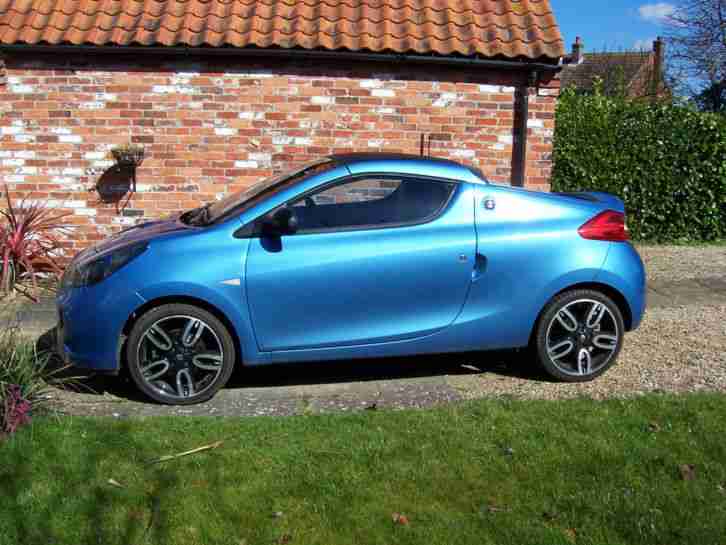 2010 RENAULT WIND ROADSTER D-QUE S TCE BLUE