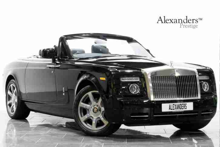 2010 Rolls Royce Phantom Drophead 6.7 V12 Auto Petrol black Automatic