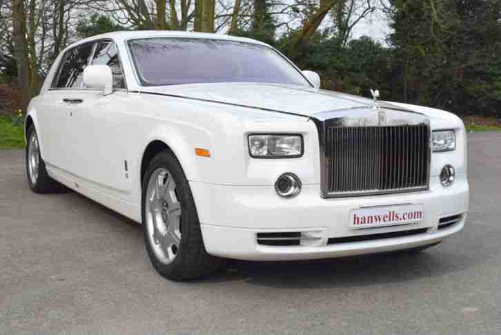 2010 Rolls Royce Phantom EWB Extended Wheelbase LHD in English White