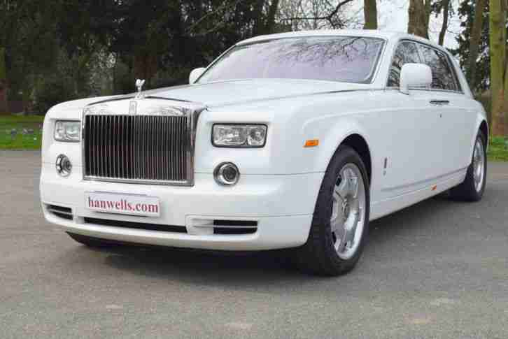 2010 Rolls Royce Phantom EWB Extended Wheelbase LHD in English White