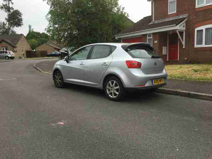 2010 SEAT IBIZA 1.4 ECOMOTIVE TDI SILVER FSH - NO RESERVE - ECONOMICAL - 99p