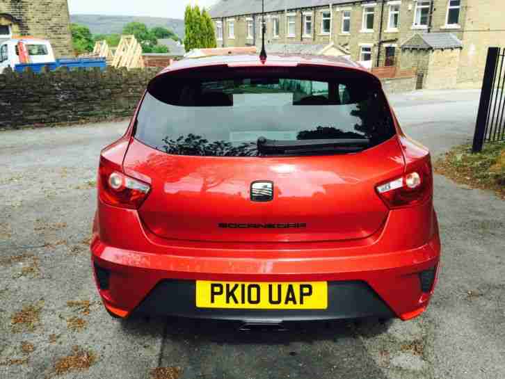 2010 SEAT IBIZA BOCANEGRA CUPRA 1.4TSI 180BHP SA RED NOT GTI S3 R33 GTD TDI