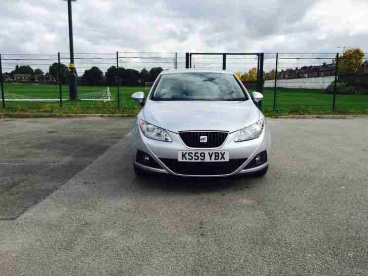 2010 SEAT IBIZA SE SILVER 5 DOOR CAT D DAMAGED REPAIRED SALVAGE BARGAIN L@@K!!!