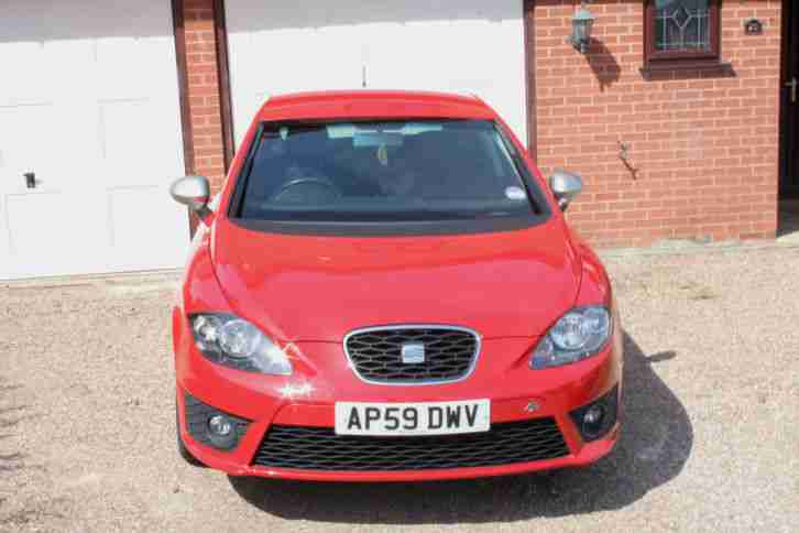 2010 SEAT LEON FR CR TDI RED
