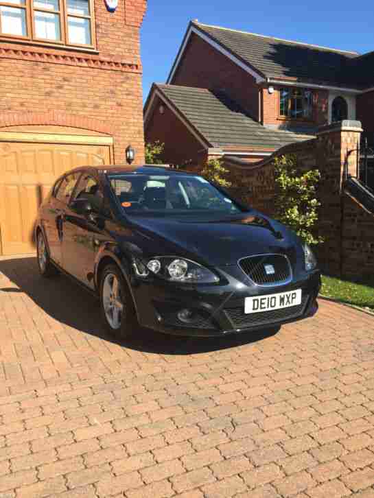 2010 SEAT LEON S EMOCION CR TDI BLACK