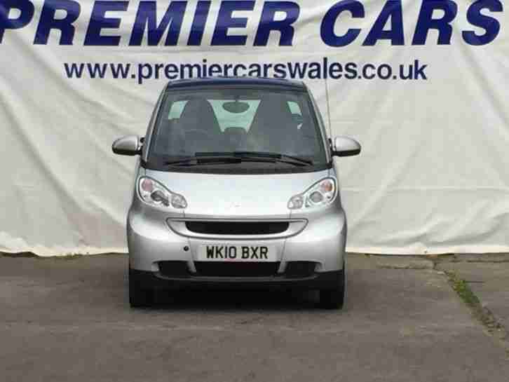 2010 SMART CAR FORTWO PASSION CDI COUPE DIESEL