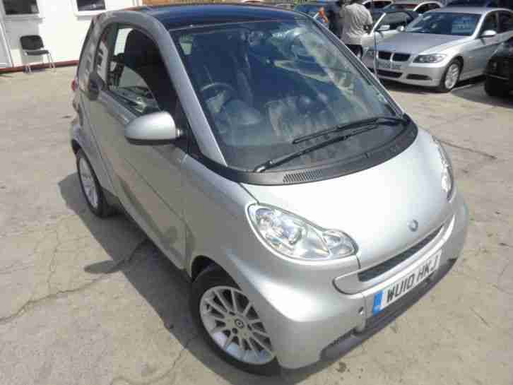 2010 SMART FORTWO 1.0 MHD Passion 2dr Semi Auto
