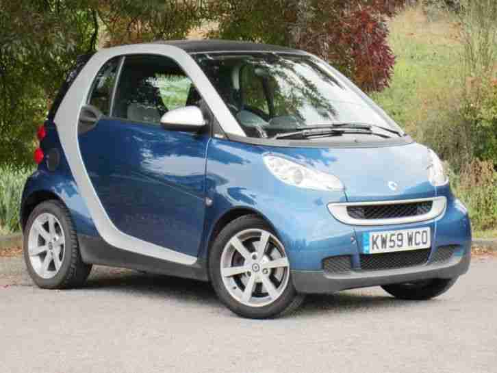 2010 SMART FORTWO COUPE PULSE MHD AUTOMATIC SUN ROOF