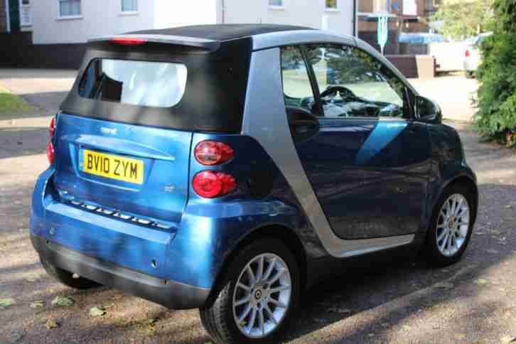 2010 SMART FORTWO PASSION CDI 54 CABRIO