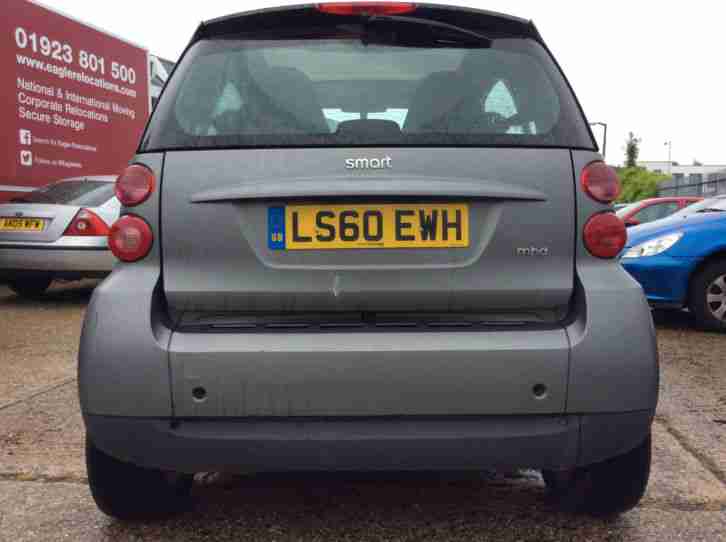 2010 SMART FORTWO PASSION MHD 1.0 AUTO PETROL MOT EXPIRES 14/09/16 INCL SAT NAV