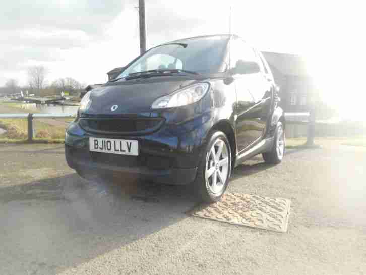 2010 SMART FORTWO PULSE CDI AUTO BLACK 11 MONTHS M.O.T SERVICE HISTORY, FREE TAX