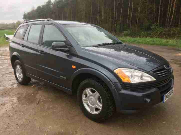 2010 SSANGYONG KYRON 2.0 TD UTILITY DERIVED VAN DRIVES WELL NEW CLUTCH BARGAIN!