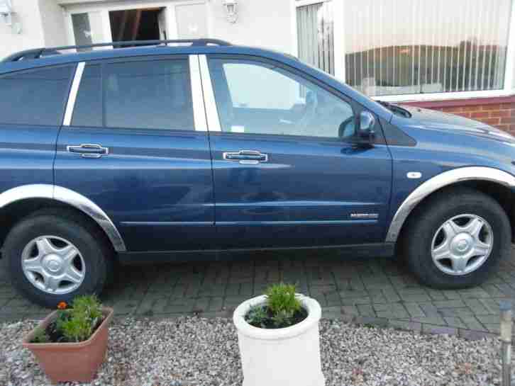2010 SSANGYONG KYRON S 4WD AUTO BLUE
