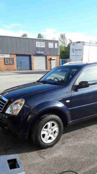 2010 SSANGYONG REXTON 270 S 5S BLUE
